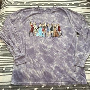 Taylor Swift SPEAK NOW TAYLOR’S VERSION Eras Tour Long Sleeve Tee Tie-Dye Shirt